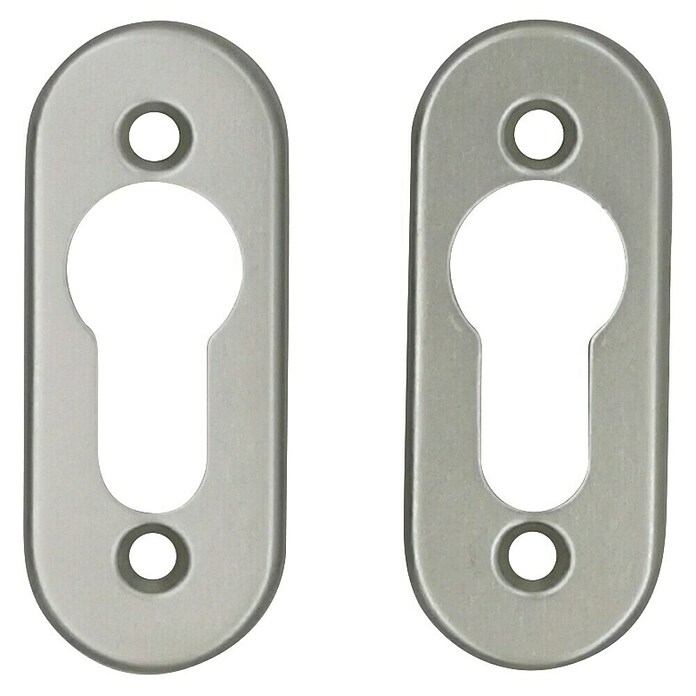 ROSETTE OVAL PZ 2 ST. ALU F2