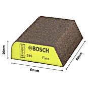 Bosch Professional Expert Schleifschwamm S470 (Korngröße: Fein, 1 Stk., L x B x H: 97 x 69 x 26 mm) | BAUHAUS