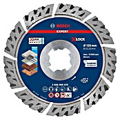 Bosch Professional X-Lock Diamant-Trennscheibe Expert for MultiMaterial (Durchmesser Scheibe: 125 mm) | BAUHAUS