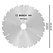 Bosch Cirkelzaagblad - 24 Tanden (216 mm) | BAUHAUS