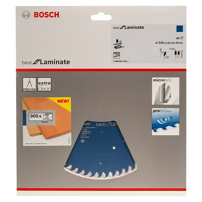 Bosch Cirkelzaagblad (216 mm, Aantal tanden: 60 st.) | BAUHAUS
