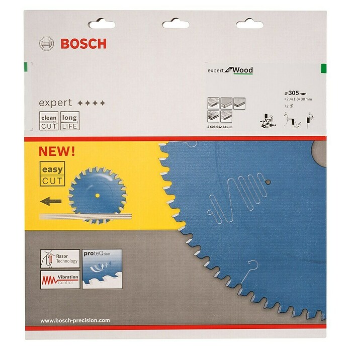 Bosch Cirkelzaagblad (Aantal tanden: 72 st., 305 mm) | BAUHAUS