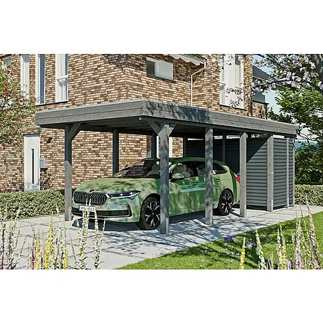 SKAN HOLZ  Carport Friesland Hybrid Set 12