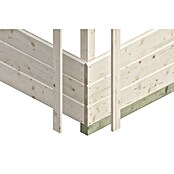 Skan Holz Gartenhaus Arnheim (Außenmaß inkl. Dachüberstand (B x T): 720 x 539 cm, Holz, Natur) | BAUHAUS