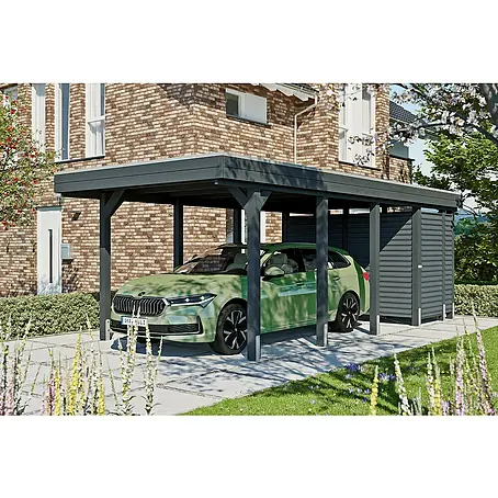 SKAN HOLZ  Carport Friesland Hybrid Set 12