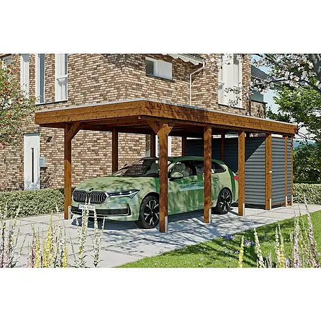 SKAN HOLZ  Carport Friesland Hybrid Set 12