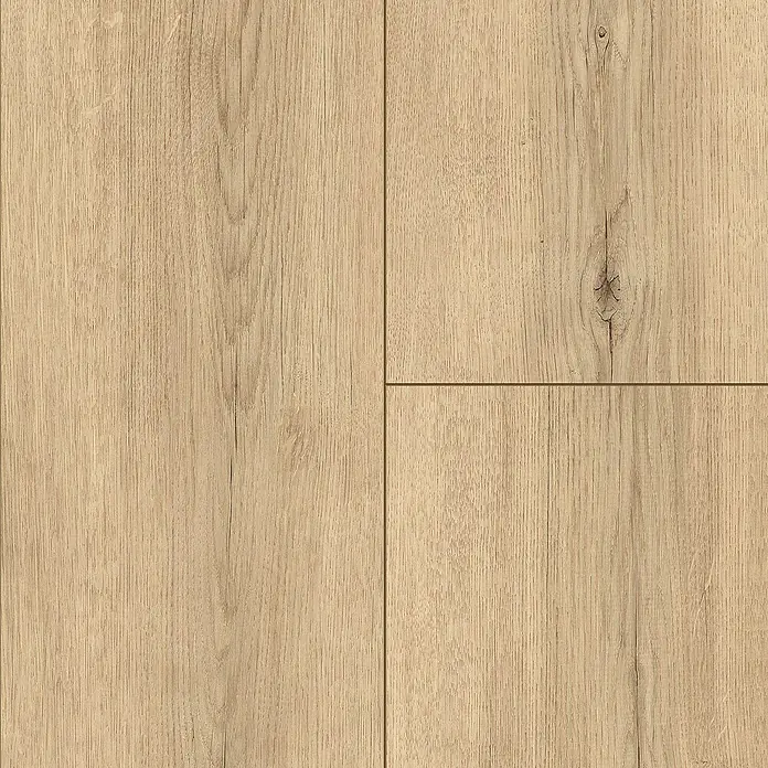 Laminat - Vitura Eiche, Landhausdiele, 1.292 x 193 x 7 mm - Helles Laminatboden-Design mit Holzmaserung, das Wärme und Natürlichkeit in jeden Raum bringt. Ideal für moderne und klassische Interieurs.