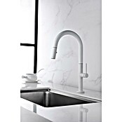 Imex Grifo de cocina extraíble Samoa (Blanco) | BAUHAUS