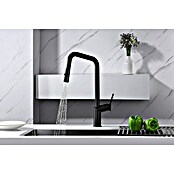 Imex Grifo de cocina extraíble Bonn (Black gun metal) | BAUHAUS