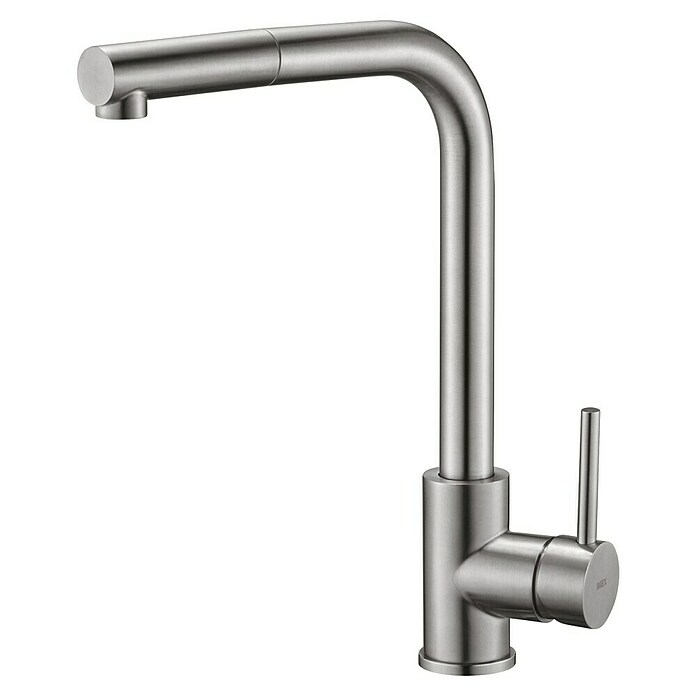 Imex Grifo de cocina extraíble Moscu (Acero, Satinado) | BAUHAUS