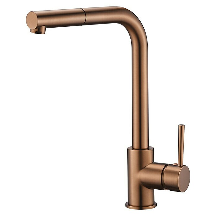 Imex Grifo de cocina extraíble Malta (Oro rosa) | BAUHAUS