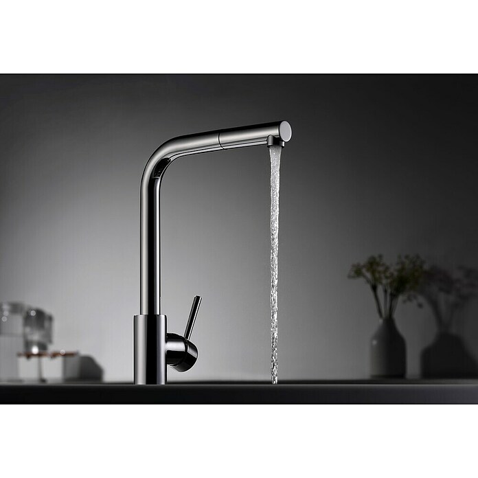 Imex Grifo de cocina extraíble Malta (Cromado) | BAUHAUS