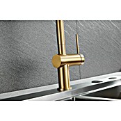 Imex Grifo de cocina extraíble Berna (Oro) | BAUHAUS
