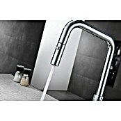 Imex Grifo de cocina extraíble Niza (Cromo) | BAUHAUS
