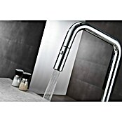 Imex Grifo de cocina extraíble Niza (Cromo) | BAUHAUS