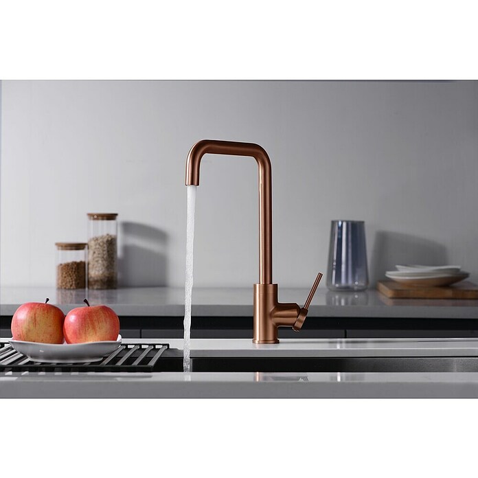 Imex Grifo de cocina Loira (Oro rosa) | BAUHAUS
