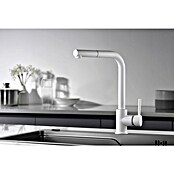 Imex Grifo de cocina extraíble Malta (Blanco) | BAUHAUS