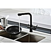 Imex Grifo de cocina ósmosis Marsella (Negro) | BAUHAUS