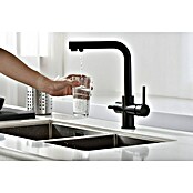 Imex Grifo de cocina ósmosis Marsella (Negro) | BAUHAUS