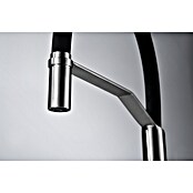 Imex Grifo de cocina flexible Deva (Negro/Cromo, Mate) | BAUHAUS