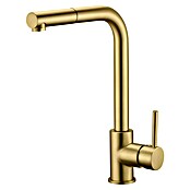 Imex Grifo de cocina extraíble Malta (Oro) | BAUHAUS
