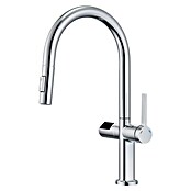 Imex Grifo de cocina extraíble Turín (Cromo) | BAUHAUS