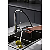 Imex Grifo de cocina extraíble Malta (Cromado) | BAUHAUS