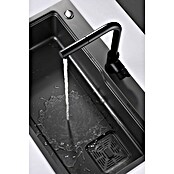Imex Grifo de cocina extraíble Malta (Negro) | BAUHAUS