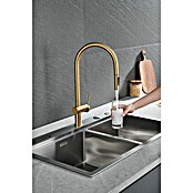 Imex Grifo de cocina extraíble Berna (Oro) | BAUHAUS