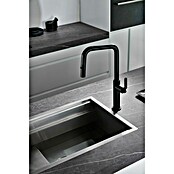 Imex Grifo de cocina extraíble Niza (Negro) | BAUHAUS