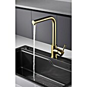 Imex Grifo de cocina extraíble Malta (Oro) | BAUHAUS