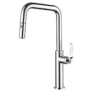 Imex Grifo de cocina extraíble Niza (Cromo)