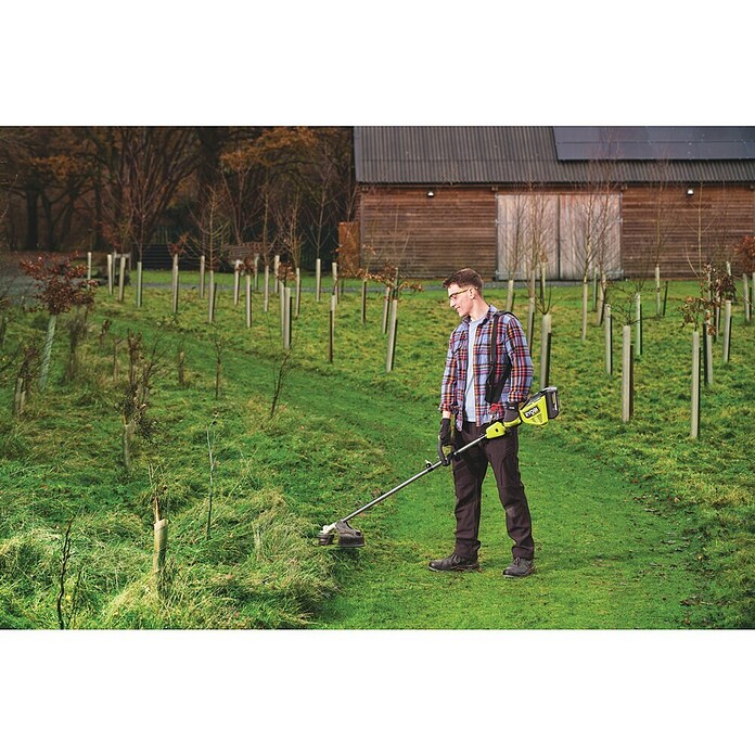 Ryobi Akku-Rasentrimmer RY36TLX40A (36 V, Li-Ionen, Ohne Akku, Schnittbreite Faden: 40 cm) | BAUHAUS
