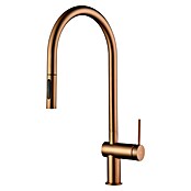 Imex Grifo de cocina extraíble Berna (Oro rosa) | BAUHAUS