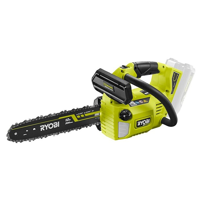 Ryobi Max Power Akku-Kettensäge RY36THCSX30A (Li-Ionen, Ohne Akku, Schwertlänge: 30 cm) | BAUHAUS