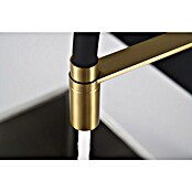 Imex Grifo de cocina flexible Sena (Oro/Negro) | BAUHAUS