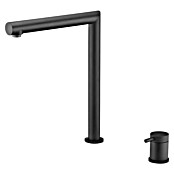 Imex Grifo de cocina escamoteable Itaca (Negro) | BAUHAUS