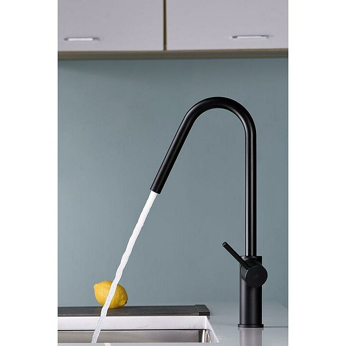 Imex Grifo de cocina Kenia (Negro) | BAUHAUS