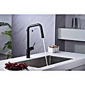 Imex Grifo de cocina extraíble Bonn (Negro) | BAUHAUS