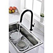 Imex Grifo de cocina extraíble Samoa (Negro) | BAUHAUS