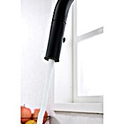 Imex Grifo de cocina extraíble Samoa (Negro) | BAUHAUS