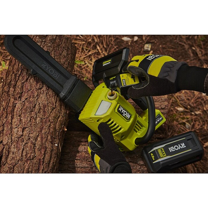 Ryobi Max Power Akku-Kettensäge RY36THCSX30A (Li-Ionen, Ohne Akku, Schwertlänge: 30 cm) | BAUHAUS