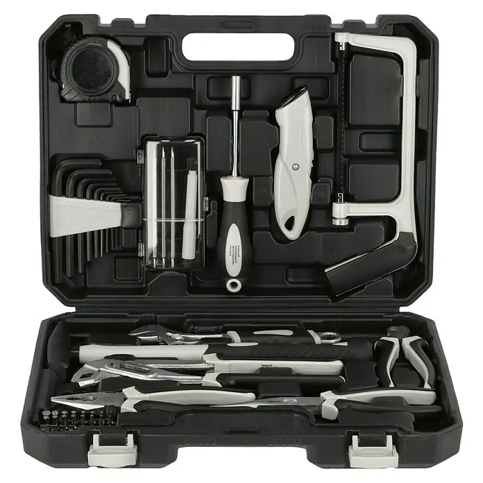 Werkzeugkoffer Home - 27 -tlg. - Werkzeugkoffer mit diversen Werkzeugen für Heimwerker. Eine praktische Sammlung für Reparaturen und Projekte im Haushalt.