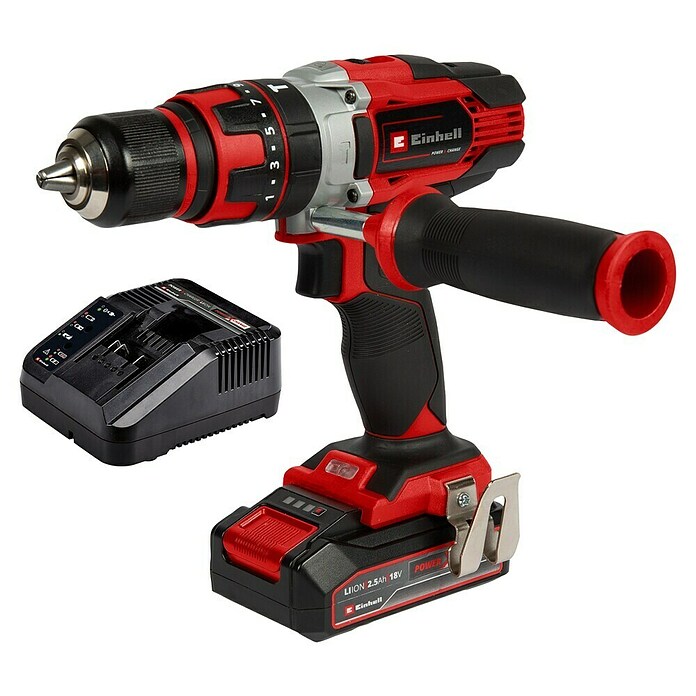 Einhell Expert Akku-Schlagbohrschrauber TE-CD 18/48 LI-I (18 V, 1 Akku, 48 Nm) | BAUHAUS