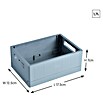 Sunware Sigma home Klappbox (L x B x H: 17,5 x 12,5 x 7 cm, Blau) | BAUHAUS
