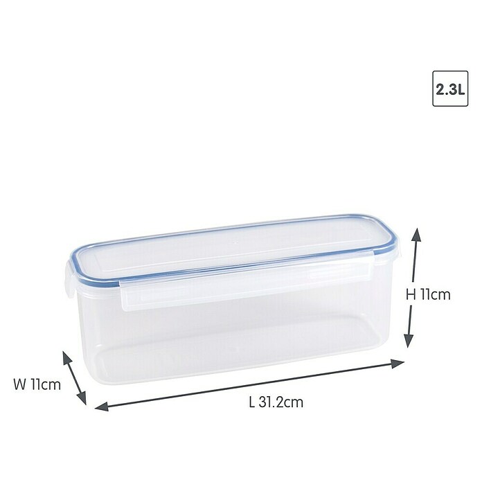 Sunware Frischhaltedose Basic (L x B x H: 31,2 x 11 x 11 cm, Transpatent) | BAUHAUS