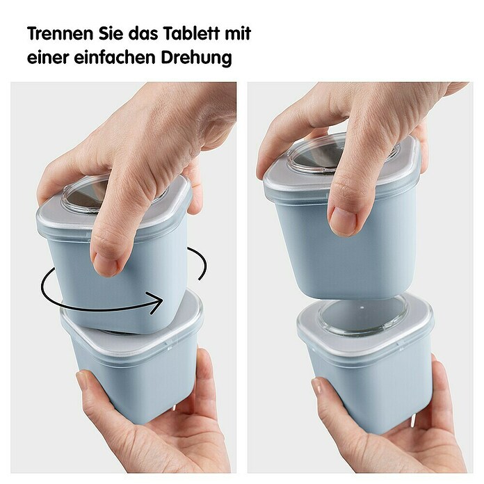 Sunware Sigma home Lunchbox Food to go (L x B x H: 9,3 x 9,3 x 16,7 cm, Farbe: Blau) | BAUHAUS