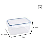 Sunware Frischhaltedose Basic (L x B x H: 22 x 15,6 x 11 cm, Transpatent) | BAUHAUS