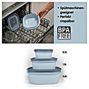 Sunware Sigma home Frischhaltedose (L x B x H: 23 x 23 x 12,4 cm, Blau, 3,8 l) | BAUHAUS