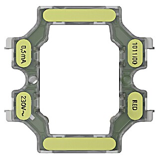 Gira Glimmlampe LED-Beleuchtungselement T1 rot (Passend für: Gira-Einsätze der neuen Generation)